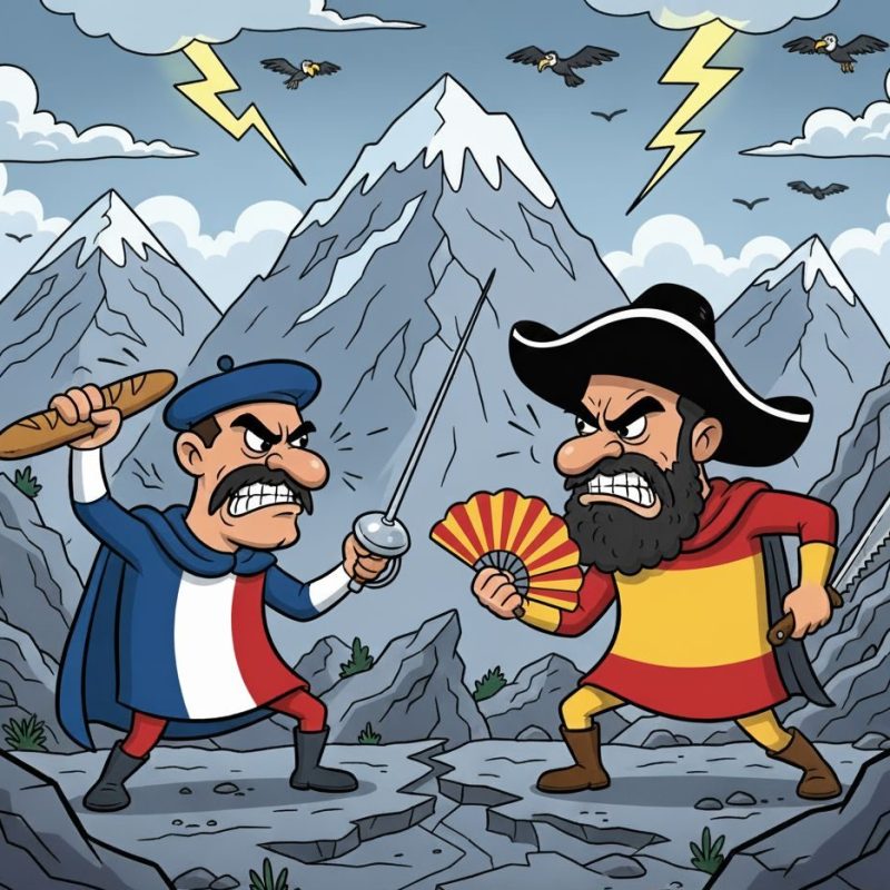 España vs. Francia. Parte 1: Rivalidad histórica y enemigos por&nbsp;costumbre