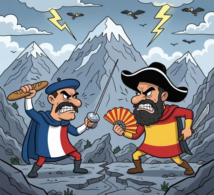 España vs. Francia. Parte 1: Rivalidad histórica y enemigos por&nbsp;costumbre
