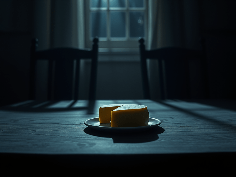 No será por el queso: relato de suspense y&nbsp;obsesión